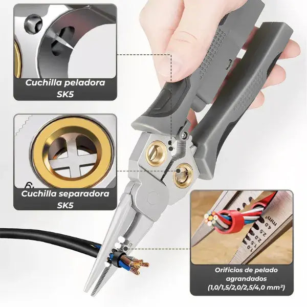 Alicate Multifuncional 8 en 1