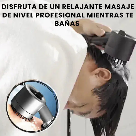 Cabezal de ducha masajeador de alta presión