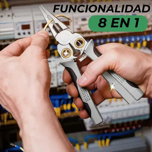Alicate Multifuncional 8 en 1