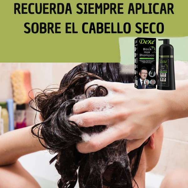 Shampoo Cubrecanas 100% Natural 💆🏻‍♀️ | Fórmula Certificada | Cobertura Rápida y Tratamiento de 1 Año