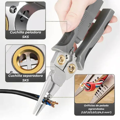 Alicate Multifuncional 8 en 1