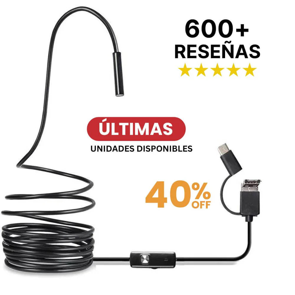 Cámara Endoscópica Impermeable