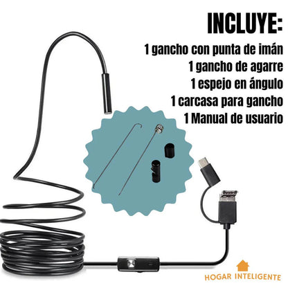 Cámara Endoscópica Impermeable