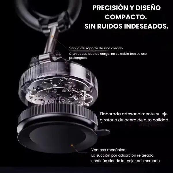 Soporte magnético para celular con ventosa