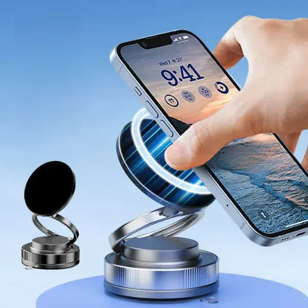 Soporte magnético para celular con ventosa